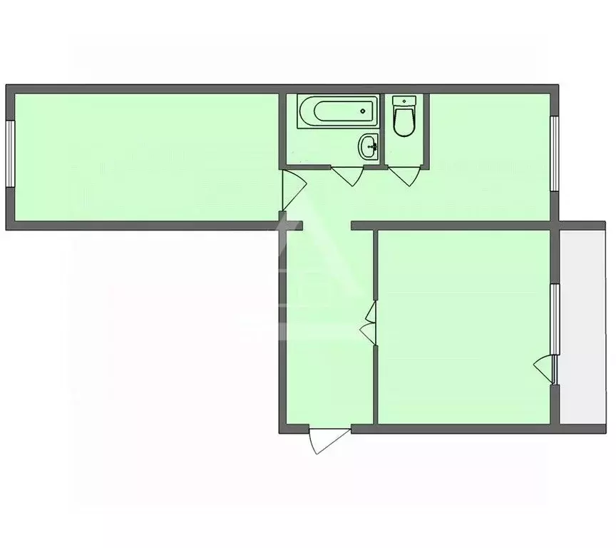 2-к кв. Челябинская область, Челябинск ул. Либединского, 51 (53.0 м) - Фото 2