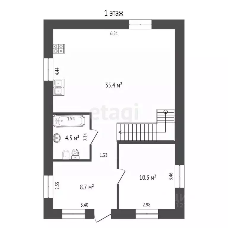 Дом в Калужская область, Калуга Совхозный пер., 2А (116 м) - Фото 2