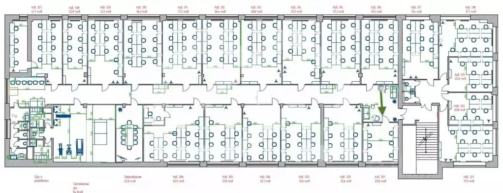 Помещение свободного назначения в Москва ул. Горбунова, 2 (977 м) - Фото 2