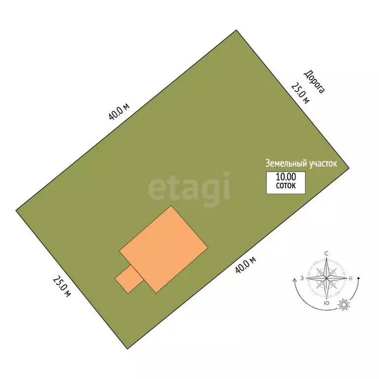 Дом в Тамбовская область, Тамбовский муниципальный округ, д. Малиновка ... - Фото 2