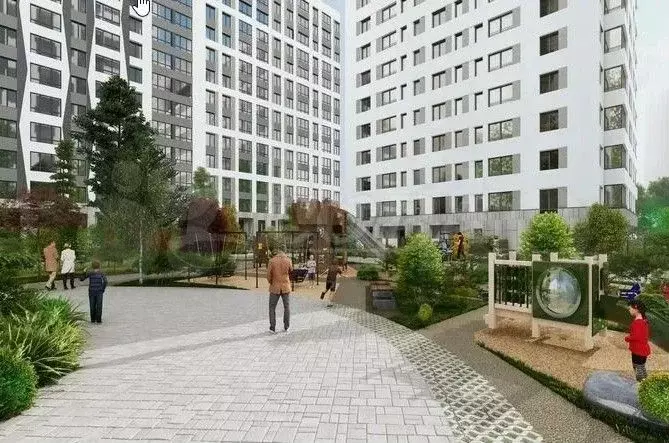 1-к. квартира, 34,7 м, 8/12 эт. - Фото 1