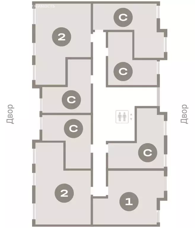 Квартира-студия: городской посёлок Новоселье, ЖК Брусника (38.35 м) - Фото 2