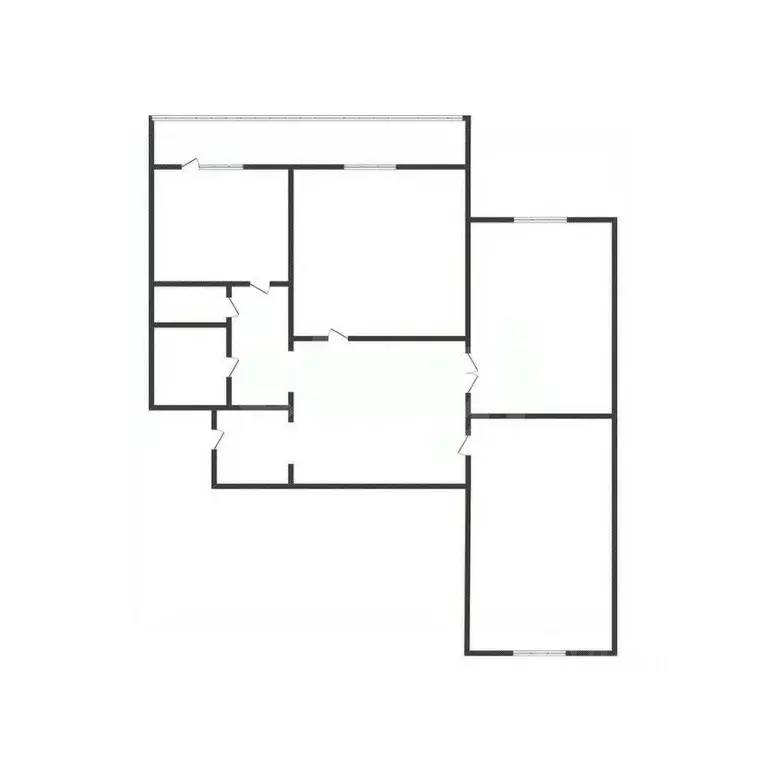 3-к кв. Курская область, Курск ул. Гагарина, 25А (61.0 м) - Фото 1