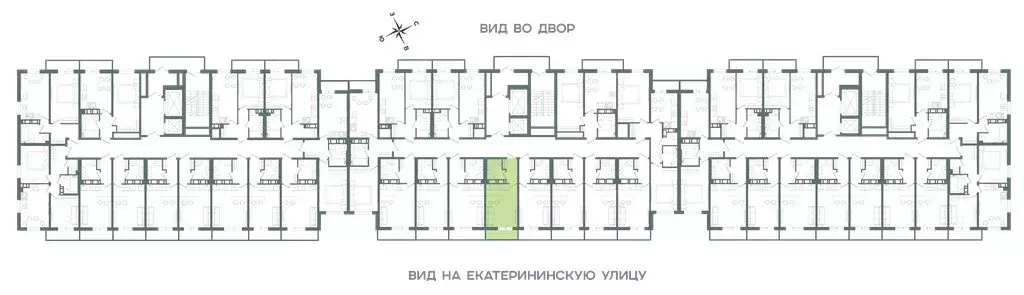 Квартира-студия: Мурино, Екатерининская улица, 11 (20 м) - Фото 1