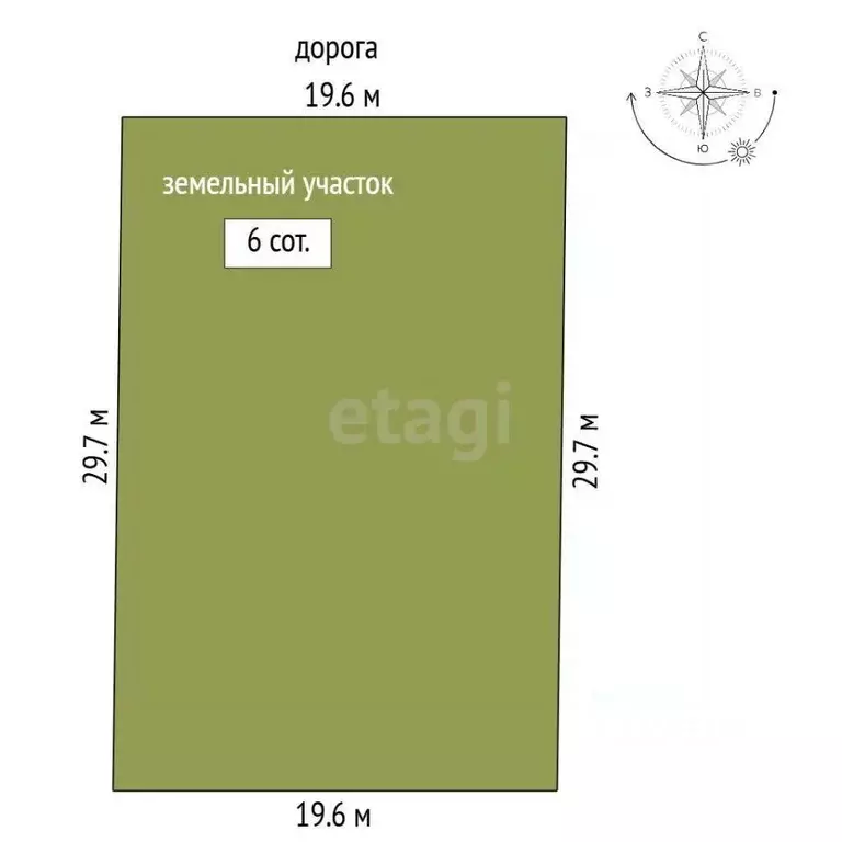Участок в Ростовская область, Аксайский район, Щепкинское с/пос, пос. ... - Фото 1