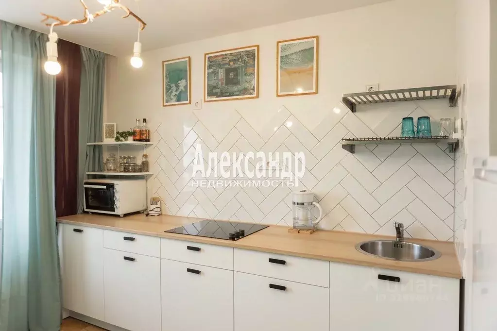 1-к кв. Ленинградская область, Мурино Всеволожский район, бул. ... - Фото 2