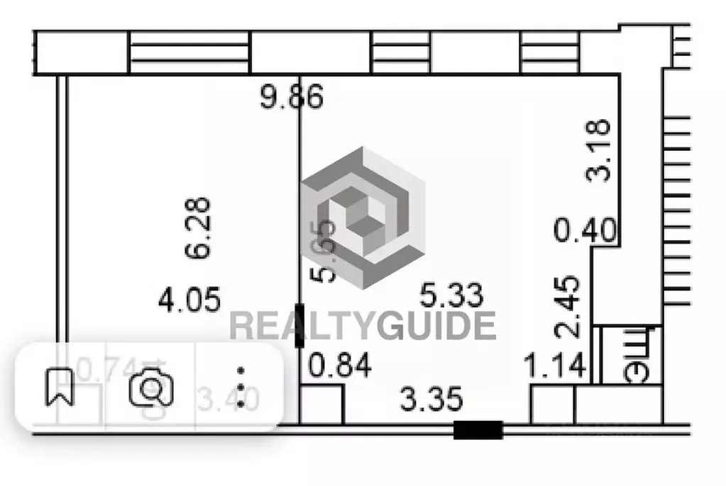 Офис в Москва Электрозаводская ул., 24 (59 м) - Фото 2