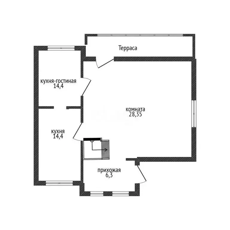 Дом в Краснодар, Боннская улица, 2Б (154 м) - Фото 1