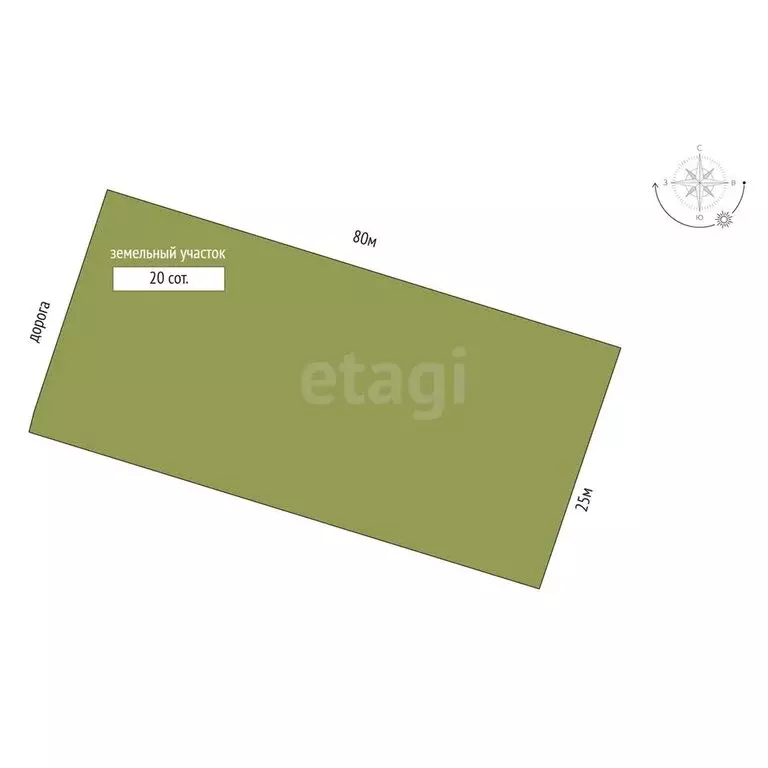 Участок в Республика Коми, муниципальный округ Ухта, посёлок ... - Фото 1