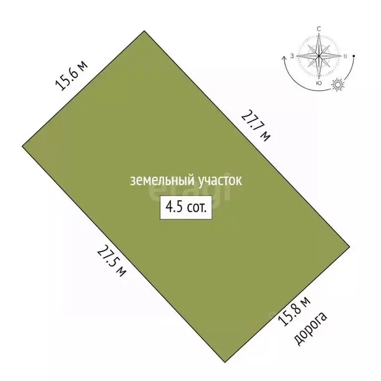 Участок в Ростовская область, Азовский район, Елизаветинское с/пос, ... - Фото 2