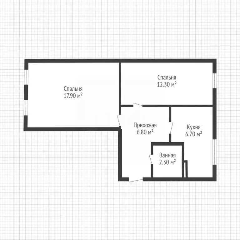 2-к кв. Краснодарский край, Кореновск Тимашевская ул., 12 (46.5 м) - Фото 2