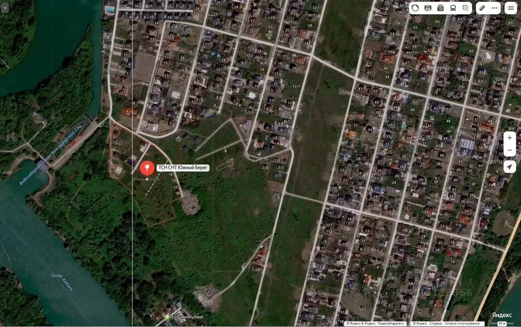 Участок в Краснодарский край, Краснодар СНТ Южный Берег ТСН,  (4.0 ... - Фото 2