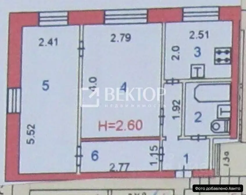 2-к кв. Ивановская область, Иваново Юношеская ул., 11 (40.0 м) - Фото 2