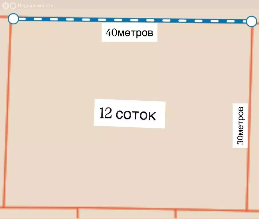 Участок в Каспийск, микрорайон Кемпинг, 12-я линия (12 м) - Фото 1
