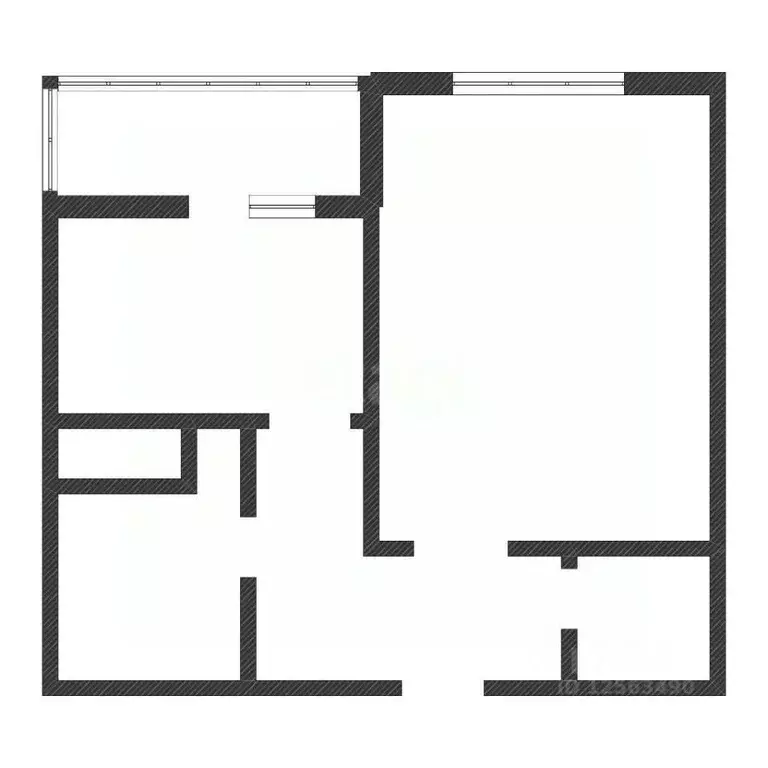 1-к кв. Воронежская область, Воронеж бул. Олимпийский, 12 (39.9 м) - Фото 2