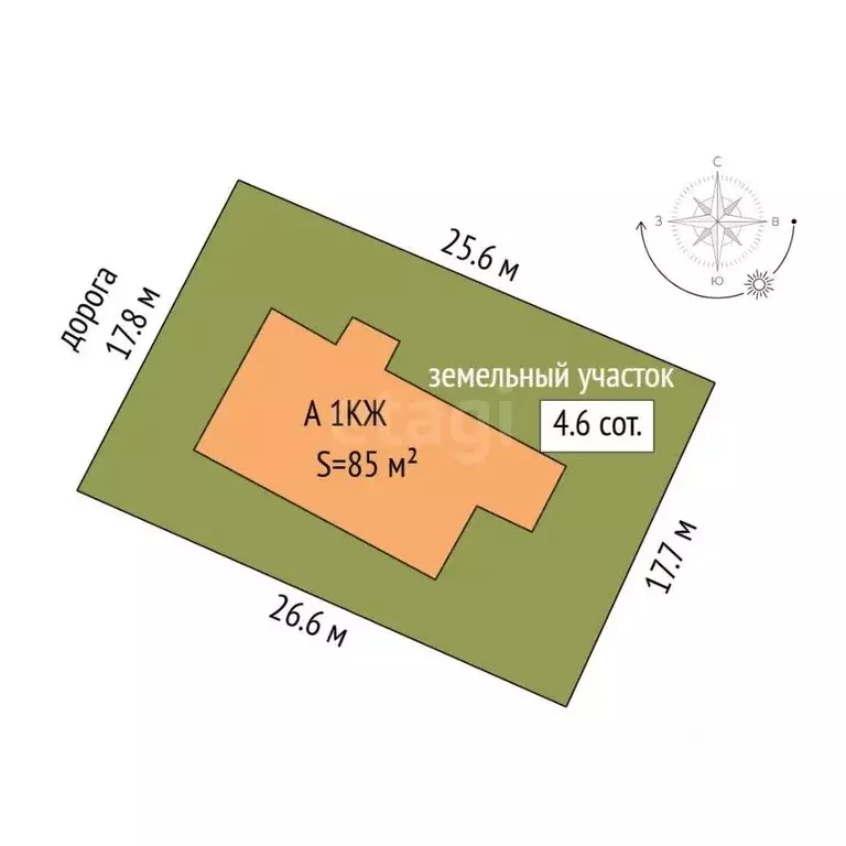 Дом в Тюменская область, Тюмень Когалымская ул. (85 м) - Фото 1