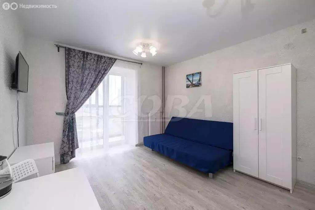 Квартира-студия: Тюмень, Комбинатская улица, 54к2 (24 м) - Фото 1