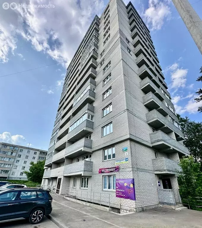2-комнатная квартира: Киров, Нововятский район, улица Орджоникидзе, 2Б ... - Фото 0