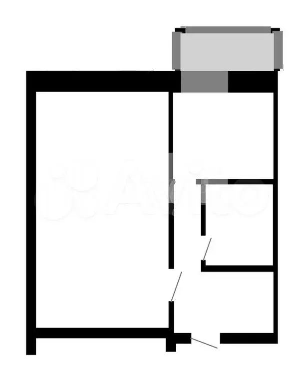 1-к. квартира, 29,2 м, 7/9 эт. - Фото 0