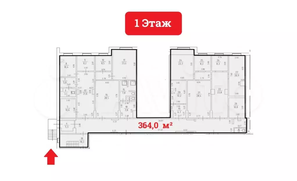 Продажа Помещения у ст.  Крюково - 364,0 м - Фото 0