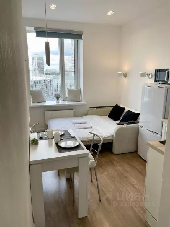 Студия Москва ул. Корабельная, 6 (19.0 м) - Фото 1