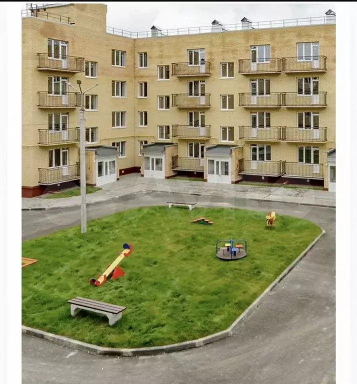 1-к. квартира, 43,4 м, 1/4 эт. - Фото 0