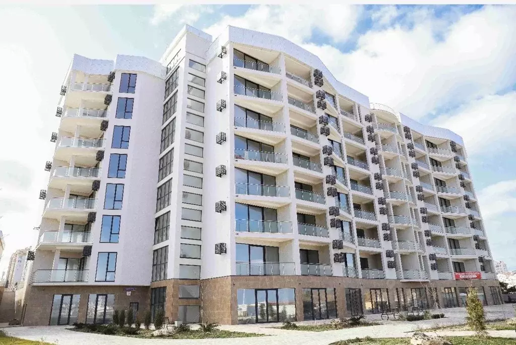 Студия Севастополь ул. Пляж Омега, 39с1 (90.2 м) - Фото 1