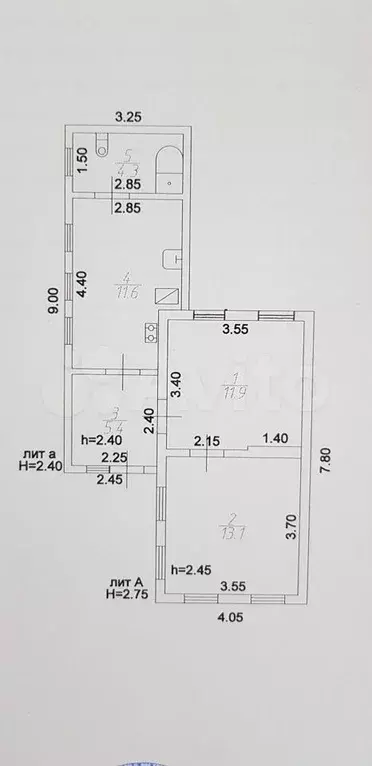 Дом 46,3 м на участке 4,4 сот. - Фото 0