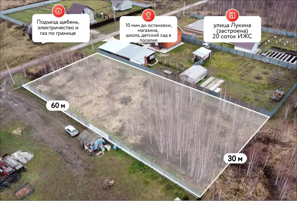 Участок в Московская область, Луховицы муниципальный округ, пос. ... - Фото 2