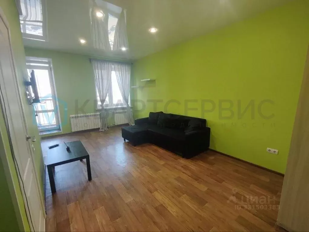 Студия Омская область, Омск ул. Крупской, 14 (29.7 м) - Фото 1