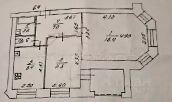 2-к кв. Кировская область, Киров ул. Пятницкая, 12к1 (48.9 м) - Фото 2