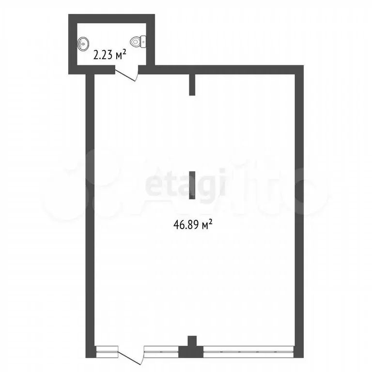 Продам помещение свободного назначения, 49.12 м - Фото 0