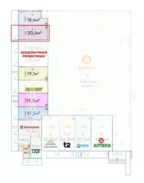 Помещение свободного назначения в Москва Шипиловский проезд, 39К3 (20 ... - Фото 2