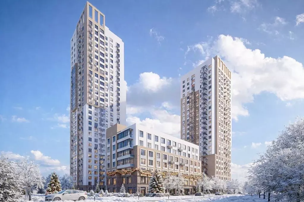 1-к кв. Свердловская область, Екатеринбург Эльмаш жилрайон, Доминанта ... - Фото 2