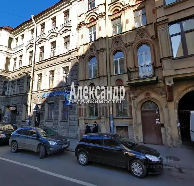 Комната Санкт-Петербург Гончарная ул., 10 (16.0 м) - Фото 0