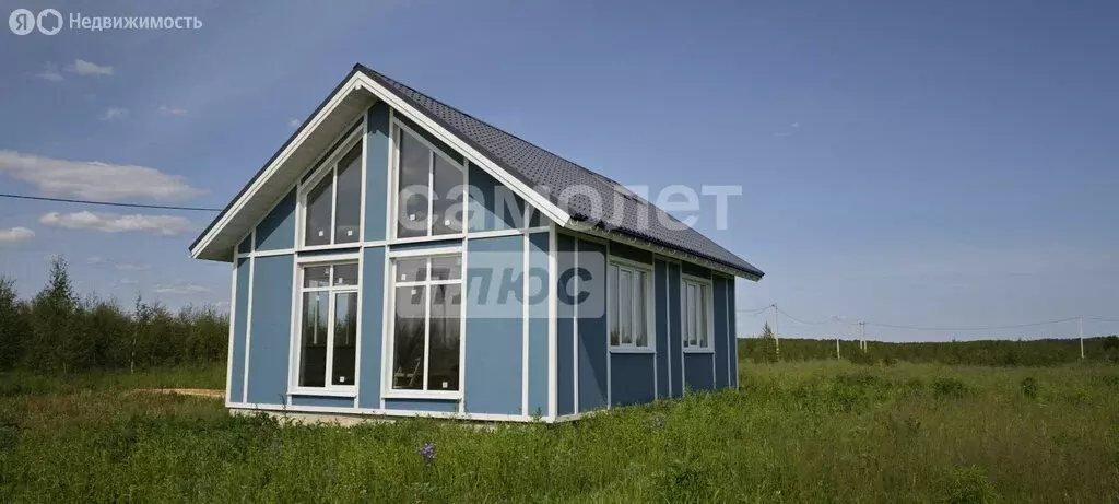 Дом в Медведевский район, Азяковское сельское поселение, деревня ... - Фото 1