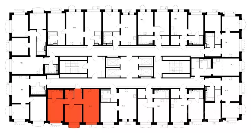2-к кв. Московская область, Ленинский городской округ, Боброво пгт ... - Фото 2