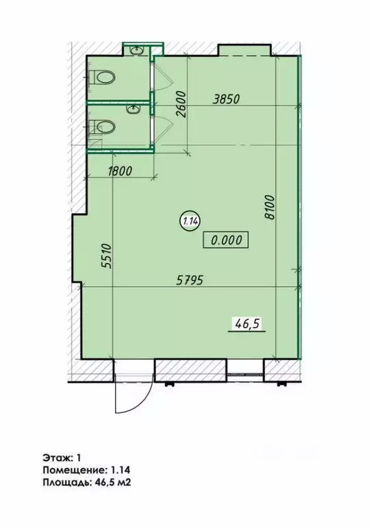 Помещение свободного назначения в Ленинградская область, Гатчина ул. ... - Фото 2