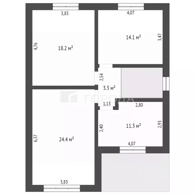 Дом в Алтайский край, Первомайский район, с. Фирсово ул. Нектарная ... - Фото 2