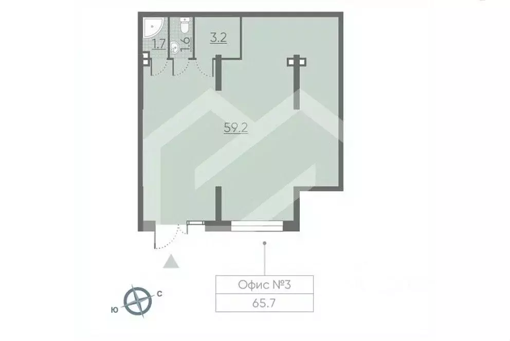 Помещение свободного назначения в Москва Производственная ул., 19к2 ... - Фото 2
