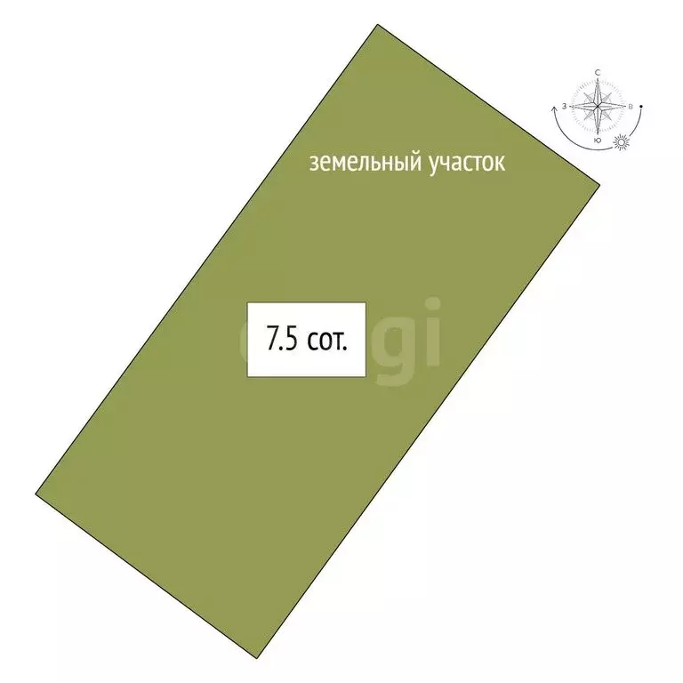 Участок в Бердск, улица Алмаза Сафина (7.5 м) - Фото 1