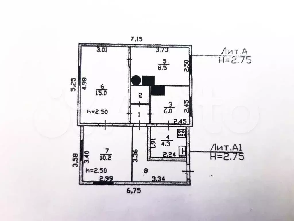 Дом 53 м на участке 6 сот. - Фото 0