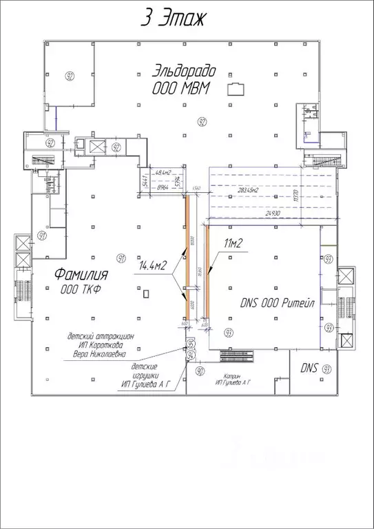 Торговая площадь в Москва Бирюлевская ул., 51К1 (11 м) - Фото 2