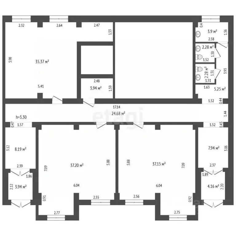Помещение свободного назначения в Саха (Якутия), Якутск 203-й мкр, 29 ... - Фото 2
