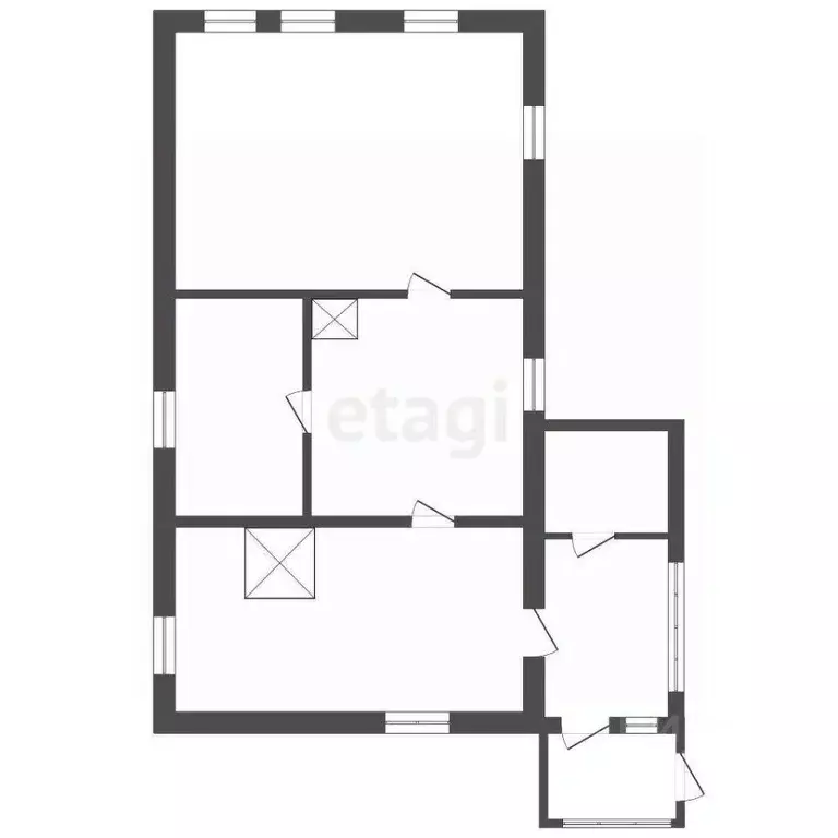 Дом в Челябинская область, Копейск Южноуральская ул., 27 (53 м) - Фото 2