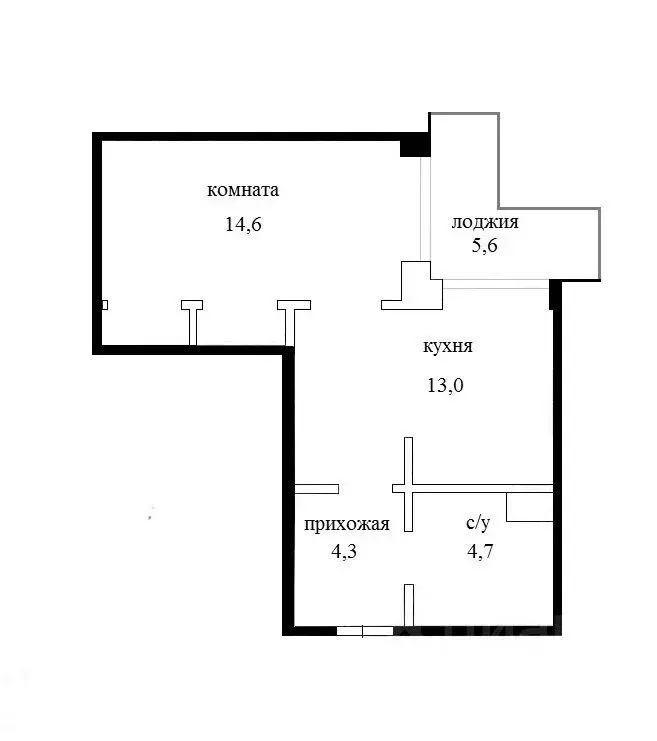1-к кв. Ленинградская область, Кудрово г. Всеволожский район, ... - Фото 2