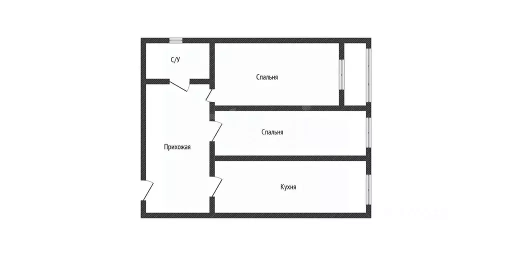2-к кв. Адыгея, Тахтамукайский район, Старобжегокайское с/пос, Новая ... - Фото 2