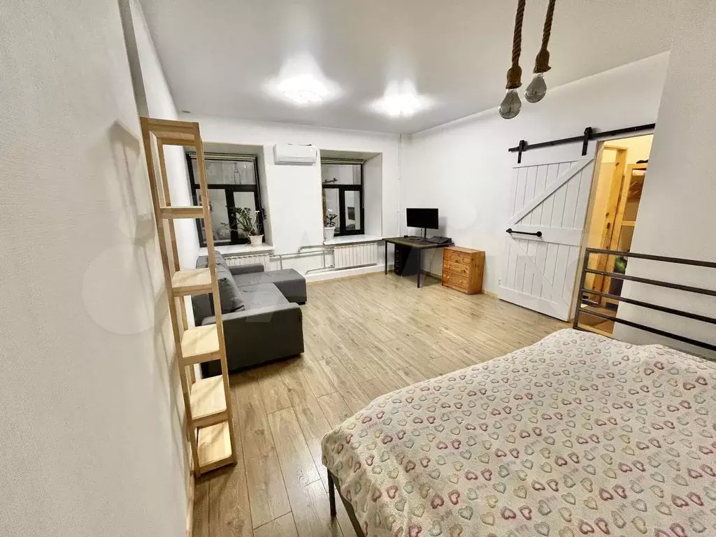 1-к. квартира, 39 м, 1/5 эт. - Фото 1