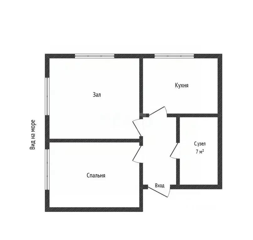2-к кв. Дагестан, Избербаш ул. Имени Р. Зорге, 31А (58.0 м) - Фото 2