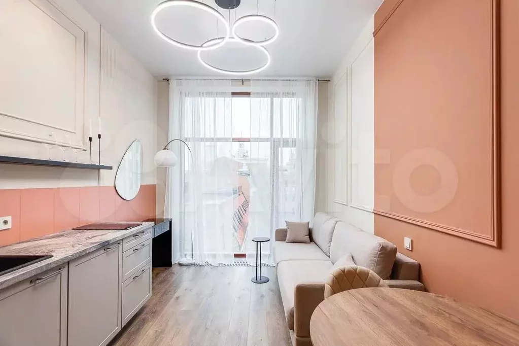 Апартаменты-студия, 17,4 м, 5/11 эт. - Фото 1